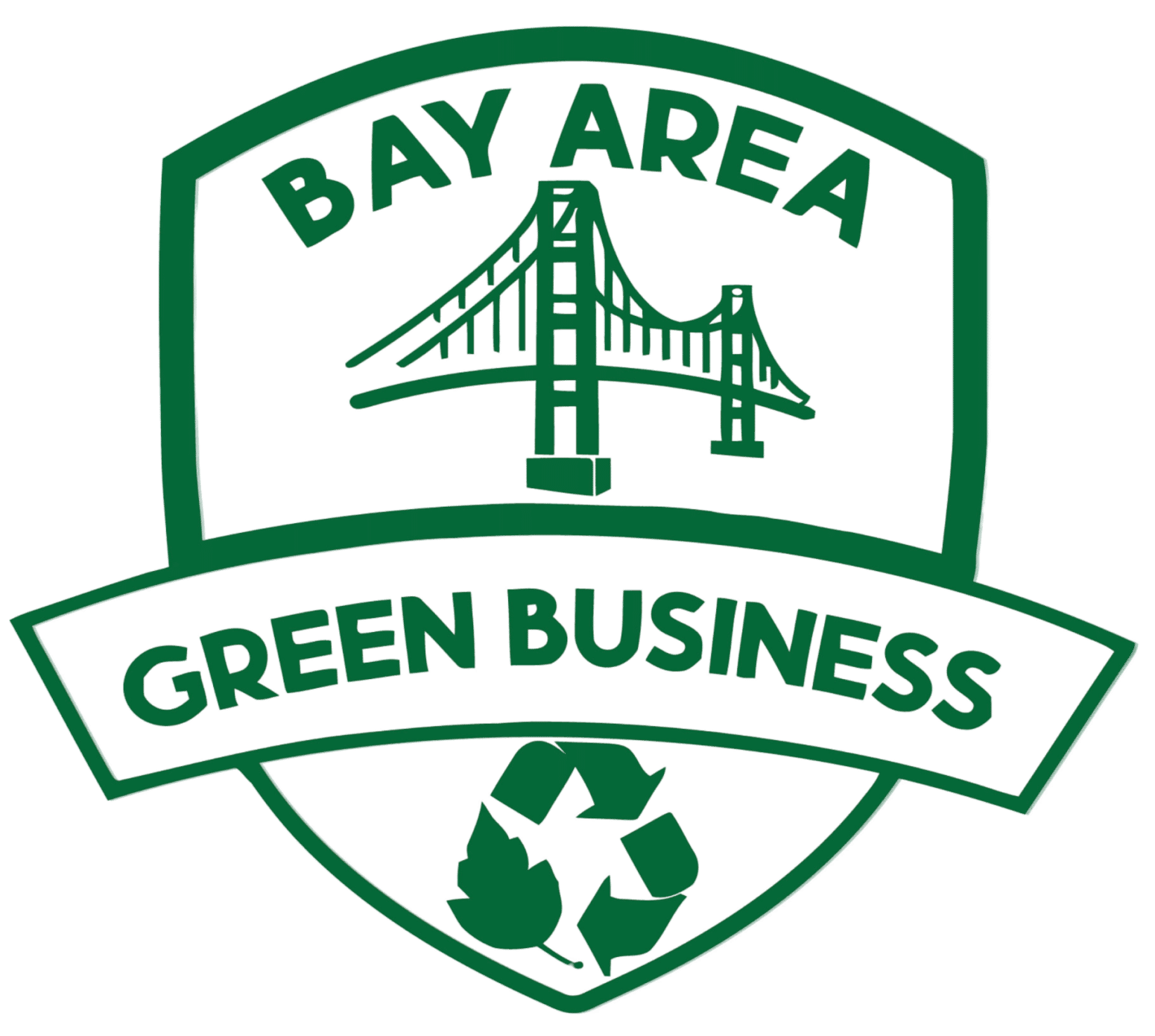Bay Area Green Business Icon for Junk Removal